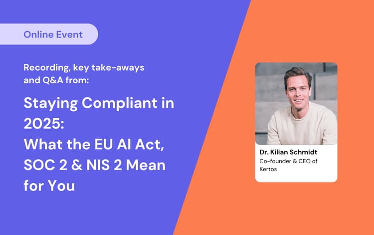 Staying Compliant in 2025: What the EU AI Act, SOC 2 & NIS2 Mean for You