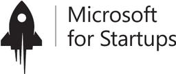 Microsoft for startup logo