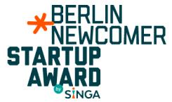 Berlin newcomer startup award logo